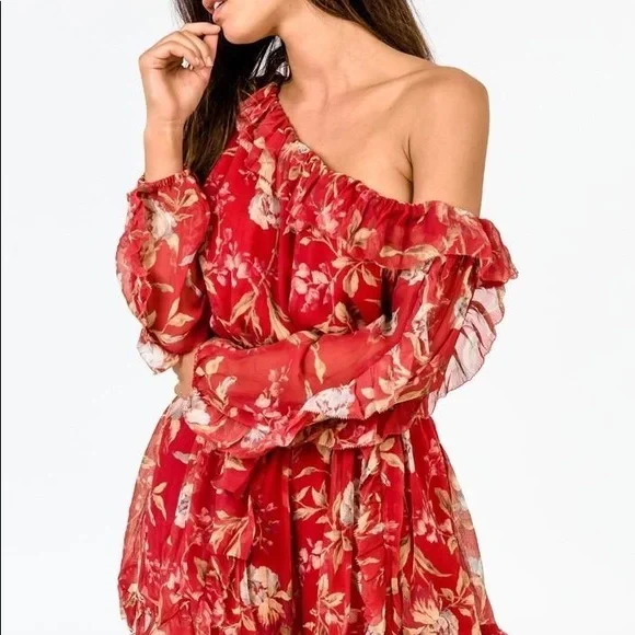 Sold ❤️Zimmermann silk playsuit - Picture 3 of 10